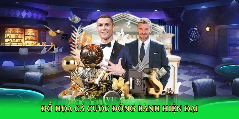 Đồ họa cá cược đồng banh hiện đại